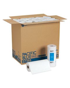 GPC27385 PACIFIC BLUE SELECT PERFORATED PAPER TOWEL, 8 4/5X11,WHITE, 85/ROLL, 30 ROLLS/CT