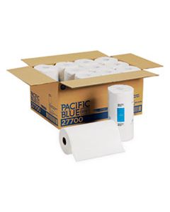 GPC27700 PACIFIC BLUE SELECT PERFORATED PAPER TOWEL, 8 4/5X11, WHITE, 250/ROLL, 12 RL/CT