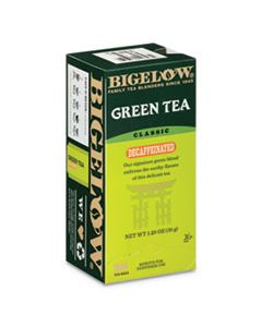 BTC10347 DECAFFEINATED GREEN TEA, GREEN DECAF, 0.34 LBS, 28/BOX