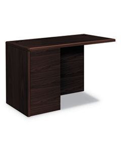 HON10712LNN 10700 SERIES FULL LEFT PEDESTAL RETURN, 48W X 24D X 29 1/2H, MAHOGANY