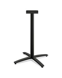 HONBTX42LP6P BETWEEN STANDING-HEIGHT X-BASE FOR 42" TABLE TOPS, BLACK