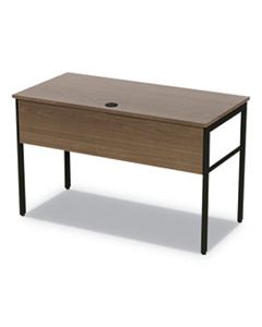 LITUR600NW URBAN DESK WORKSTATION, 47.25W X 23.75D X 29.5H, NATURAL WALNUT