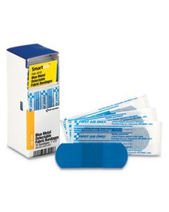 FAOFAE3010 REFILL F/SMARTCOMPLIANCE GEN CABINET, BLUE METAL DETECTABLE BANDAGES,1X3,25/BX