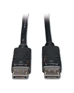 TRPP580050 DISPLAYPORT CABLE WITH LATCHES (M/M), 50 FT., BLACK