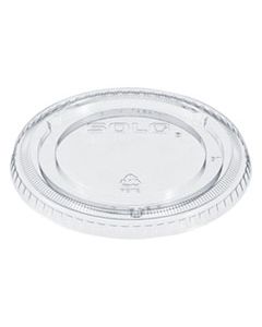 DCC626TP PETE PLASTIC FLAT COLD CUP LIDS, FITS 12 OZ TO 16 OZ CUPS, CLEAR, 1,000/CARTON