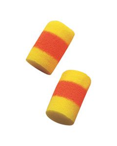 MMM3101008 E A R CLASSIC SUPERFIT EARPLUGS, CORDLESS, 33NRR, YELLOW/RED, 200 PAIRS