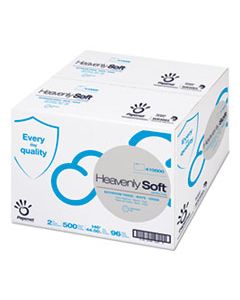 SOD410000 HEAVENLY SOFT TOILET TISSUE, SEPTIC SAFE, 2-PLY, WHITE, 5" X 146 FT, 500 SHEETS/ROLL, 96 ROLLS/CARTON