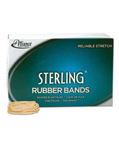 ALL24165 STERLING RUBBER BANDS, SIZE 16, 0.03" GAUGE, CREPE, 1 LB BOX, 2,300/BOX