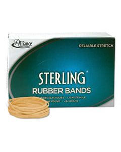 ALL24335 STERLING RUBBER BANDS, SIZE 33, 0.03" GAUGE, CREPE, 1 LB BOX, 850/BOX