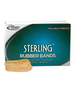 ALL24645 STERLING RUBBER BANDS, SIZE 64, 0.03" GAUGE, CREPE, 1 LB BOX, 425/BOX