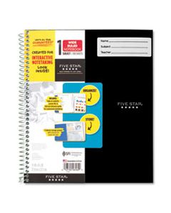 MEA06560 INTERACTIVE NOTEBOOK, 1 SUBJECT, MEDIUM/COLLEGE RULE, ASSORTED COVER COLORS, 11 X 8.5, 100 SHEETS