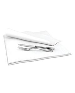 CSDN692 SELECT DINNER NAPKINS, 1-PLY, 15" X 15", WHITE, 1000/CARTON