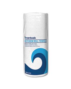 BWK6282 HOUSEHOLD PERFORATED ROLL TOWELS, 1-PLY, 11" X 8.8", WHITE, 30 ROLLS/CARTON