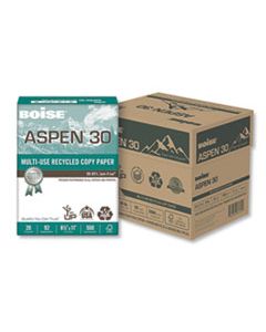 CAS054901JR ASPEN MULTI-USE RECYCLED PAPER, 92 BRIGHT, 20LB, 8.5 X 11, WHITE, 500 SHEETS/REAM, 5 REAMS/CARTON