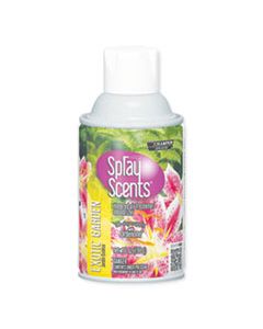 CHP5187 SPRAYSCENTS METERED AIR FRESHENERS, EXOTIC GARDEN SCENT, 7 OZ, 12/CARTON