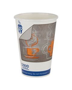 DXE6346AR DIXIE ULTRA INSULAIR PAPER HOT CUP, 16 OZ, COFFEE DESIGN, 50 CUPS/SLEEVE, 20 SLEEVES/CARTON