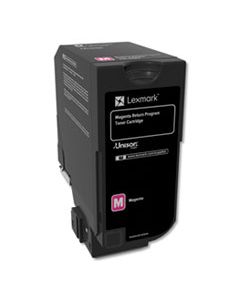 LEX74C10M0 74C10M0 (CS720/CS725/CX725) RETURN PROGRAM TONER, MAGENTA