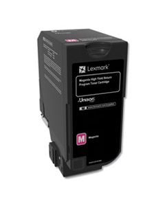 LEX84C1HM0 84C1HM0 (CX725) RETURN PROGRAM HIGH-YIELD TONER, MAGENTA