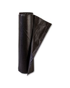 IBSS404814K HIGH-DENSITY COMMERCIAL CAN LINERS, 45 GAL, 14 MICRONS, 48" X 40", BLACK, 250/CARTON