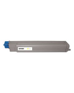 IVR42918901 REMANUFACTURED 42918901 (TYPE C7) TONER, 15000 PAGE-YIELD, YELLOW