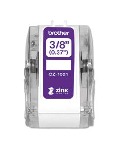 BRTCZ1001 CZ ROLL CASSETTE, 0.37" X 16.4 FT, WHITE