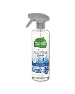 SEV44713EA NATURAL ALL-PURPOSE CLEANER, FREE AND CLEAR/UNSCENTED, 23 OZ, TRIGGER BOTTLE