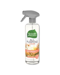 SEV44714CT NATURAL ALL-PURPOSE CLEANER, MORNING MEADOW, 23 OZ, TRIGGER BOTTLE, 8/CARTON