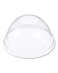 DCC16LCDH LIDS FOR FOAM CUPS AND CONTAINERS, FITS 12 OZ TO 24 OZ CUPS, CLEAR, 1,000/CARTON