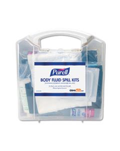 GOJ384108CLMS BODY FLUID SPILL KIT, 8 CLAMSHELL CASES, 12" X 16" X 22", 8/CARTON