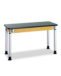 DVWP8602K ADJUSTABLE-HEIGHT TABLE, RECTANGULAR, 60W X 24D X 42H, BLACK
