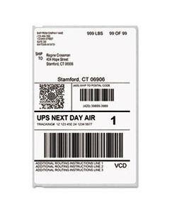 DYM1744907 LABELWRITER SHIPPING LABELS, 4" X 6", WHITE, 220 LABELS/ROLL