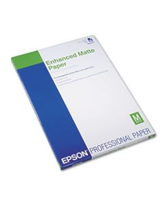 EPSS041339 ULTRA PREMIUM MATTE PRESENTATION PAPER, 10 MIL, 13 X 19, MATTE WHITE, 50/PACK