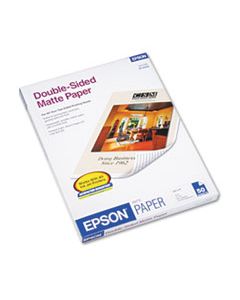 EPSS041568 PREMIUM MATTE PRESENTATION PAPER, 9 MIL, 8.5 X 11, MATTE BRIGHT WHITE, 50/PACK