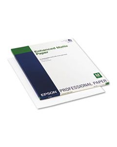 EPSS041908 ULTRA PREMIUM MATTE PRESENTATION PAPER, 10 MIL, 17 X 22, MATTE WHITE, 50/PACK