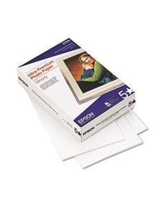 EPSS042174 ULTRA PREMIUM GLOSSY PHOTO PAPER, 11.8 MIL, 4 X 6, GLOSSY BRIGHT WHITE, 100/PACK