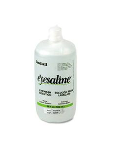 FND320004550000 FENDALL EYESALINE EYEWASH BOTTLE REFILL, 32OZ BOTTLE, 12/CARTON