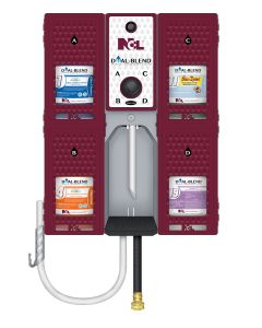 NCL-4113 NCL DUAL BLEND WALL DISPENSING UNIT, EA