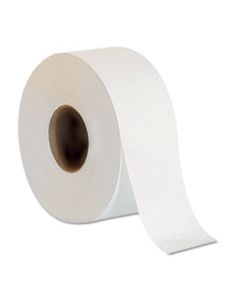 GPC12798 JUMBO JR. BATHROOM TISSUE ROLL, SEPTIC SAFE, 2-PLY, WHITE, 1000 FT, 8 ROLLS/CARTON