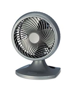 HLSHAOF90NUC BLIZZARD 9" THREE-SPEED OSCILLATING TABLE/WALL FAN, CHARCOAL