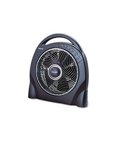 HLSHAPF624RUC 12" OSCILLATING FLOOR FAN W/REMOTE, BREEZE MODES, 8HR TIMER