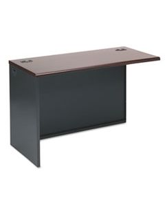 HON38944LNS 38000 SERIES RETURN SHELL, LEFT, 48W X 24D X 29-1/2H, MAHOGANY/CHARCOAL