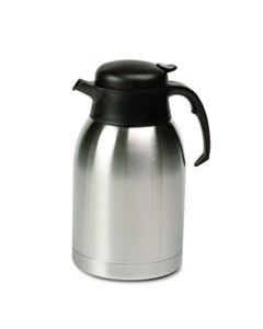 HORSVC190 STAINLESS STEEL LINED VACUUM CARAFE, 1.9L, SATIN FINISH/BLACK TRIM