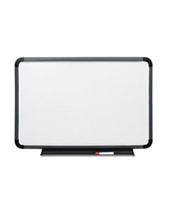 ICE37039 INGENUITY DRY ERASE BOARD, RESIN FRAME WITH TRAY, 36 X 24, CHARCOAL