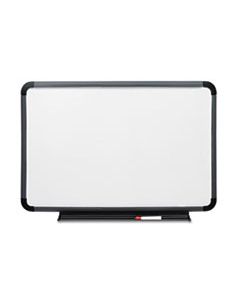 ICE37069 INGENUITY DRY ERASE BOARD, RESIN FRAME WITH TRAY, 66 X 42, CHARCOAL