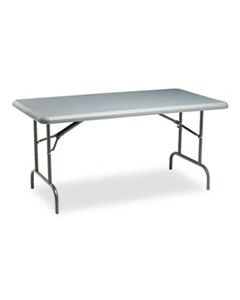 ICE65217 INDESTRUCTABLES TOO 1200 SERIES FOLDING TABLE, 60W X 30D X 29H, CHARCOAL
