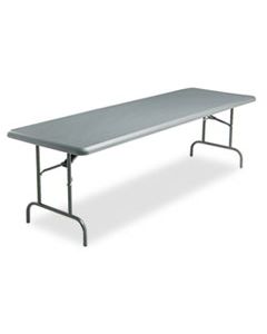 ICE65237 INDESTRUCTABLES TOO 1200 SERIES FOLDING TABLE, 96W X 30D X 29H, CHARCOAL