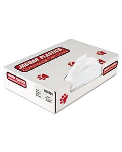 JAGH4348S INDUSTRIAL STRENGTH COMMERCIAL CAN LINERS FLAT PACK, 56 GAL, 16 MICRONS, 43" X 48", NATURAL, 200/CARTON
