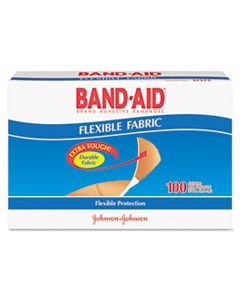 JOJ4434 FLEXIBLE FABRIC PREMIUM ADHESIVE BANDAGES, 3/4" X 3", 100/BOX