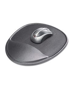 KCS10165 MOUSE PAD WITH WRIST REST, MEMORY FOAM, NON-SKID, 8-3/4 X 10-3/4 X 1-1/4, SLATE