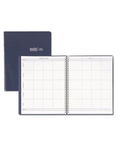 HOD51007 LESSON PLAN BOOK, EMBOSSED LEATHER-LIKE COVER, 11 X 8 1/2, BLUE
